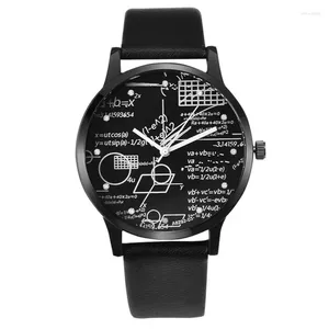 Bilek saatleri Menler Moda Yaratıcı Erkekler Geometrik Matematik Spor Relogio Maskulino Montre Homme