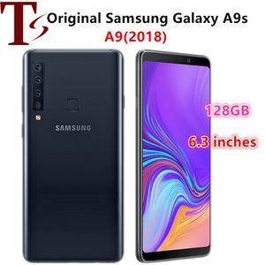 Восстановленный Samsung Galaxy A9 2018th A920 A9s A9 S-tar Pro ОЗУ 6 ГБ ПЗУ 128 ГБ оригинальный восьмиядерный процессор Snapdragon 4 6,3 дюйма камера NFC