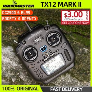 Другая электроника RadioMaster TX12 MKII Mark 2 MK2 Radio CC2500 ELRS EdgeTX OpenTX 16-канальный многомодульный совместимый передатчик управления Оригинал 231128