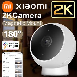 Xiaomi Mijia ip kamera 2K 1296p WiFi Gece Görüşü Bebek Güvenlik Monitörü Webcam Video AI İnsan Tespit Gözetim Akıllı Ev