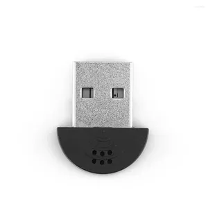 Микрофоны Мини-микрофон карманного размера Изысканный USB-порт для ноутбука Бытовые принадлежности Маленький микрофон 100-16 кГц Аудио адаптер