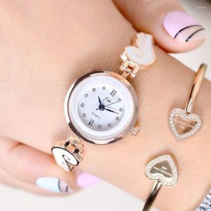 Bilek saatleri moda en iyi marka jw kuvars izle kadınlar lüks gül altın kristal bileklik bilek saatleri kadın hediye saati