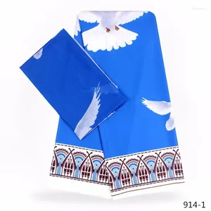 Tecido de roupas 2023 tecidos africanos seda cetim algodão para africain chiffon tecidos de costura modal 4 jardas 2 jardas/peça 914