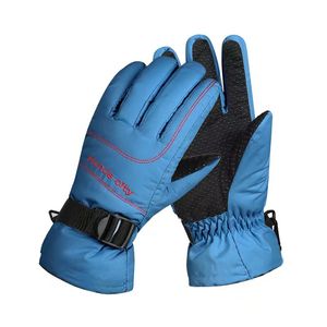 Unisex winter outdoor coldproof and waterproof full fingers gloves