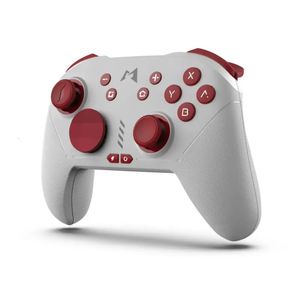 Oyun Denetleyicileri Joysticks Bu Steam White Switch Kontrolör Tüketici Elektroniği için Evrensel Kablosuz Gamepad ABS Altı Eksen Oyun Oyun Joystick 231128