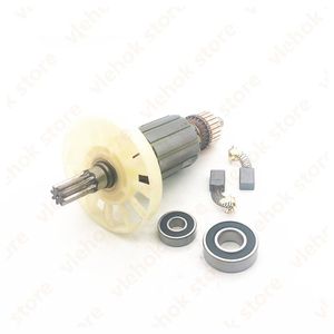 Rotor de armadura gereedschap AC220240V Substituir para HITACHI PR38E PR38E PH40F PR25B 971052E 971052F Armadura de máquina de perfuração de martelo