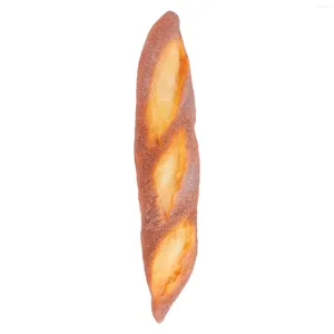 Kolye Kolyeler Simüle Ekmek PU Modeller Yapay Ekmekler Uzun Kek Mağazası Sahneleri Oyuncak Sahte Süsleme Gerçekçi