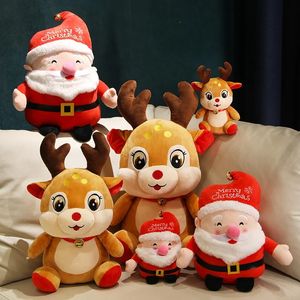 Peluş Bebekler 23cm Güzel Noel Noel Baba Elk Kardan Adam Oyuncaklar Dolgulu Festival Bebek Hediyeleri Çocuklar İçin Kızlar Kız Dekor 231128