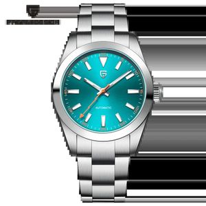 Наручные часы PAGANI DESIGN Мужские часы Механические автоматические часы для мужчин Зеленый класс NH35A Роскошные сапфировые часы для дайвинга из нержавеющей стали 231128