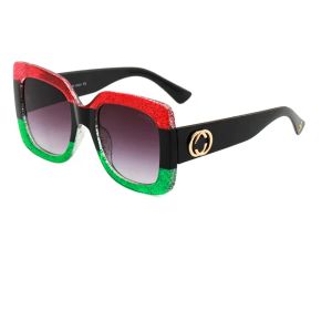 2023 Дизайнерские женские солнцезащитные очки GGities Роскошные мужские солнцезащитные очки GGities УФ-защита мужские очки Градиент Металлический шарнир Модные женские очки