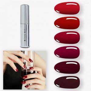 Гель ногтевой гвоздь 10 мл красного лака сказочная модная классика Potherapy Quick Manicure блеск для красоты