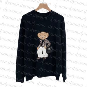 Kadın Erkek Sweaters Premium Kaliteli Yuvarlak Boyun Külot Örme Süvari Boyutu Toz Torbası 25638