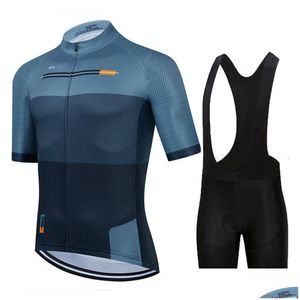 Bisiklet Jersey Setleri Raudax Gobik Erkek Giysileri Giymek Daha İyi Gökkuşağı Takımı Kısa Kol Giyim Yaz Yolu Bisiklet 230425 Damla Teslimat SPO DH6B8