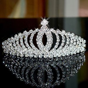 Хрустальные головные уборы тиары и короны свадебные аксессуары для волос Тиара свадебная корона для невест