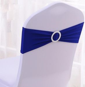 Coperture per sedie spandex Lycra Wedding Chair Cover a ghigliottina Disponibili per la decorazione a sashe