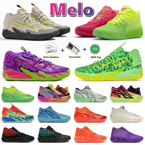 Puma LaMelo Ball MB.03 Melo Basketball Shoes Lamelo Ball Signature mb 3 MB. 03 Rick and Morty Toxic Chino Hills EVER RARE GutterMelo °mb 2 MB. 02 MB. 01【code ：L】