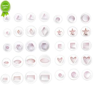 Новый 3/4PCS DIY Heart Pentagram Звездная печать круглый плунжер печень