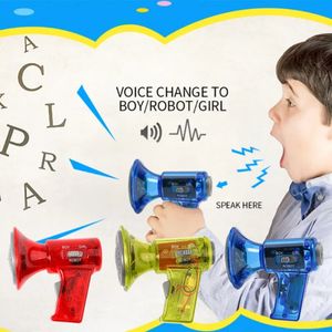 Noisemaker oyuncakları rahatça tuttu megaphone ses değiştirici 3 farklı ses rolünü yükseltiyor Cosplay oyuncakını taşıması kolay nove 231130