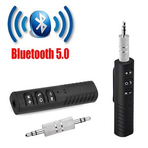 Обновленный Bluetooth-приемник 3,5 мм, автомобильный Bluetooth-приемник громкой связи, петличный портативный MP3-плеер, адаптер для мобильного телефона