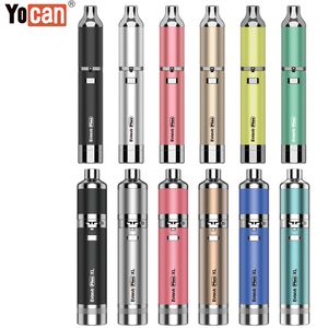 Набор электронных сигарет Yocan Evolve Plus XL, 1400 мАч, испаритель для сухих трав, воск Dab, четырехспиральная ручка с регулируемым напряжением, ручка для вейпа, 6 цветов, 100% аутентичность