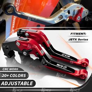 Motorcycle Brakes For SYM JETX Present Clutch Lever Brake Set Adjustable Folding Handle Levers Accessories Parts