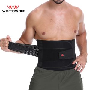 Slimming Belt WorthWhile Orthopedic Corset Back Support Gym Fitness Weightlifting Belt Waist Belts Squats Dumbbell Lumbar Brace Protector 230428