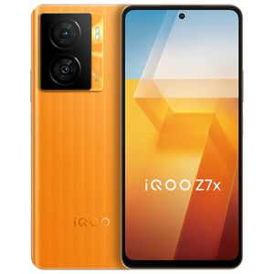 Original Vivo IQOO Z7X 5G Mobile Phone Smart 8GB RAM 128GB 256GB ROM Snapdragon 695 Android 6.64" 120Hz LCD Full Screen 50.0MP 6000mAh Fingerprint ID Face Wake Cell Phone