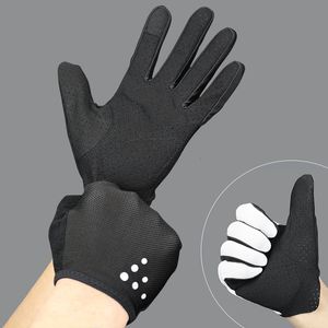 Mittens Full Fingers Breathable Cycling Gloves Sweat Proof Men Women Sport Antishock Bicycle Bike Gloves Guantes Ciclismo 230428