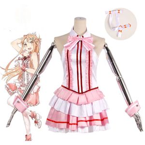 Kılıç Art Online Yuki Cosplay Elbiseleri Sao Cadılar Bayramı Anime Prenses Elbise Asuna Kostümleri Erkek ve Kadın Cosplayer