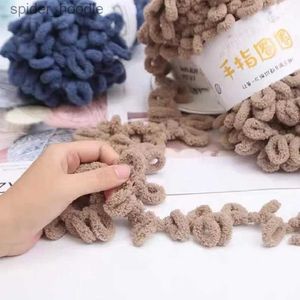 YARN 100G/ROLL FIONHO Frea Frea Phuge Soft Chenille Fio grossa Mão tecida Terceira Lenço de Crochê Ladrão de Crochet