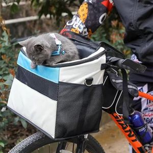 Köpek araba koltuğu kapaklar taşıyıcı evcil hayvan çantası kedi bisiklet sepeti çok fonksiyonlu açık hava seyahati çıkarılabilir bisiklet sürme