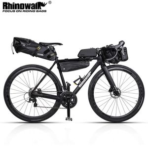Набор велосипедов RhinoWalk Rhinowalk или 1 кусок водонепроницаемый руль Pannier S рама верхняя трубка MTB Седельная сумка на большие расстояния велосипеде 0201