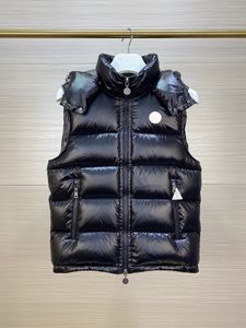'Bor Me S' Down Love Vest Iconic Shiny Lacquer Nylon, сделанный из классического прямоугольного строчка классического жилета. Размер 1-5