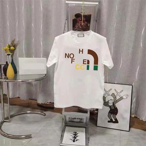 2023 Yaz Avrupa İtalya pamuk dimi mektup baskı T shirt Moda Erkek Kısa Kollu Grafik Özel Tshirt Kadın G marka Giyim Rahat Pamuk Tees polo