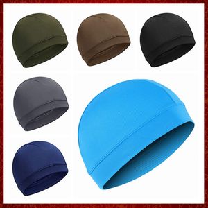 Mzz134 Новая шапка Coolmax Hat Quick Drysaits Hat Hat Motorcycle Helme Внутренний гоночный спортивный фитнес Путешествие на открытом воздухе дикие ослы шапки