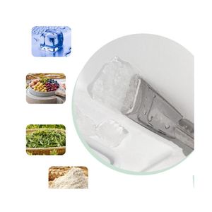 Diğer mutfak aletleri buz kürek kavisli tasarım kolay asılı paslanmaz çelik keskin buzdolabı sıyrıcı temizleme aracı buzdolabı çubuğu erişim dh9ai
