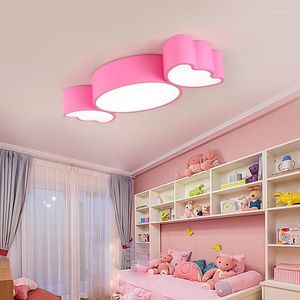 Tavan Işıkları Çocuk Anaokulları Lambalar Karikatür Şeker Yatak Odası Aydınlatma Yaratıcı Renk Erken Sınıf Oyun Alanı Lamba