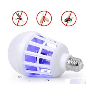 LED ampuller Çevre Koruma Enerjisi Tasarrufu Sivrisinek Killer BB Yurtiçi Aydınlatma Böcek Zapper Tuzak Lambası Böcek Anti Repellen Dhcis
