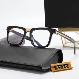 Güneş Gözlüğü Vintage Gözlük Tasarımcıları Lüks gözlük kare çerçeve tasarımı 1047 2910 Reçeteli Steampunk tarzı erkekler şeffaf lens net koruma gözlük