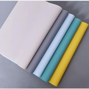 Table Mats Morandi Silicone Waterproof Placemat Mat Heat Insulation Anti-skidding Washable Durable For Kitchen Dining