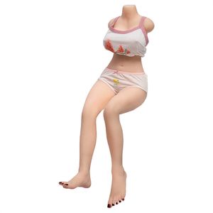 80CM Real Adult Toys Beauty Physical Doll Half Bodyl Person Reverse Sex Doll Silicone pieno Masturbazione 3D Tridimensionale Metà corpo femminile E116