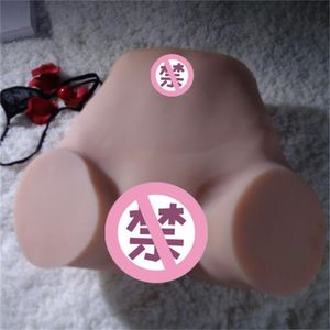 2023 Real Adult Toys Beauty Butt fisico Metà corpo Persona reale Bambola del sesso inverso Silicone Masturbazione Maschile 3D Tridimensionale Metà corpo femminile E112