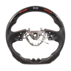 LED Racing Steering Wheel for Nissan GTR 35 GTR36 GTR35 Carbon Fiber Steering System
