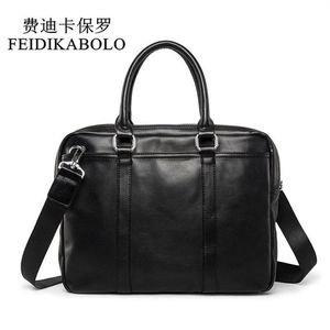 Feidikabolo знаменитый бренд Business Men Burftame Beart Man Man Pleack Bag Leath