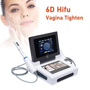 Çok Fonksiyonlu HIFU Vajinal Gençleştirme Makinesi Ters Vajina Yaşlanma Kuruluk 6D HIFU Kilo Yüz Kaldırma Cihazı
