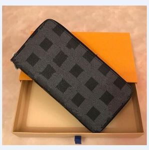 Designer brand wallet with gift box luxury long Wallets Card Holders Famous for Men women purse Clutch Bags 014