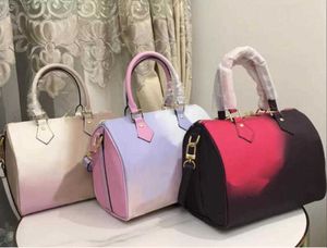 Bayan Bahar Şehir Tasarımcı Çanta Boston Tote Çanta Yastık Çanta Çanta Pastel Pastel Çanta Kadınlar Hızlı Çantalar Lüks Omuz Crossbody Çantası