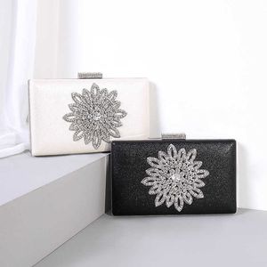 TOTES Bag 2022 Yeni Rhinestones Çanta Çanta Ayçiçeği Akşam Yemeği Çantası Kadın Omuz Crossbody Çantalar 230208