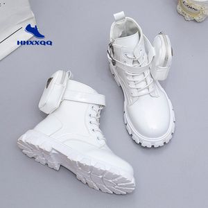 Sneakers Winter Children Shoes PU Leather Waterproof Plush Boots Kids Snow Brand Girls Boys Casual Fashion 230208