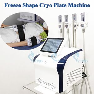 Taşınabilir donma şekli kriyo plaka makinesi kriyo vücut zayıflama selülit çıkarma göbek yağ azaltma kilo kaybı